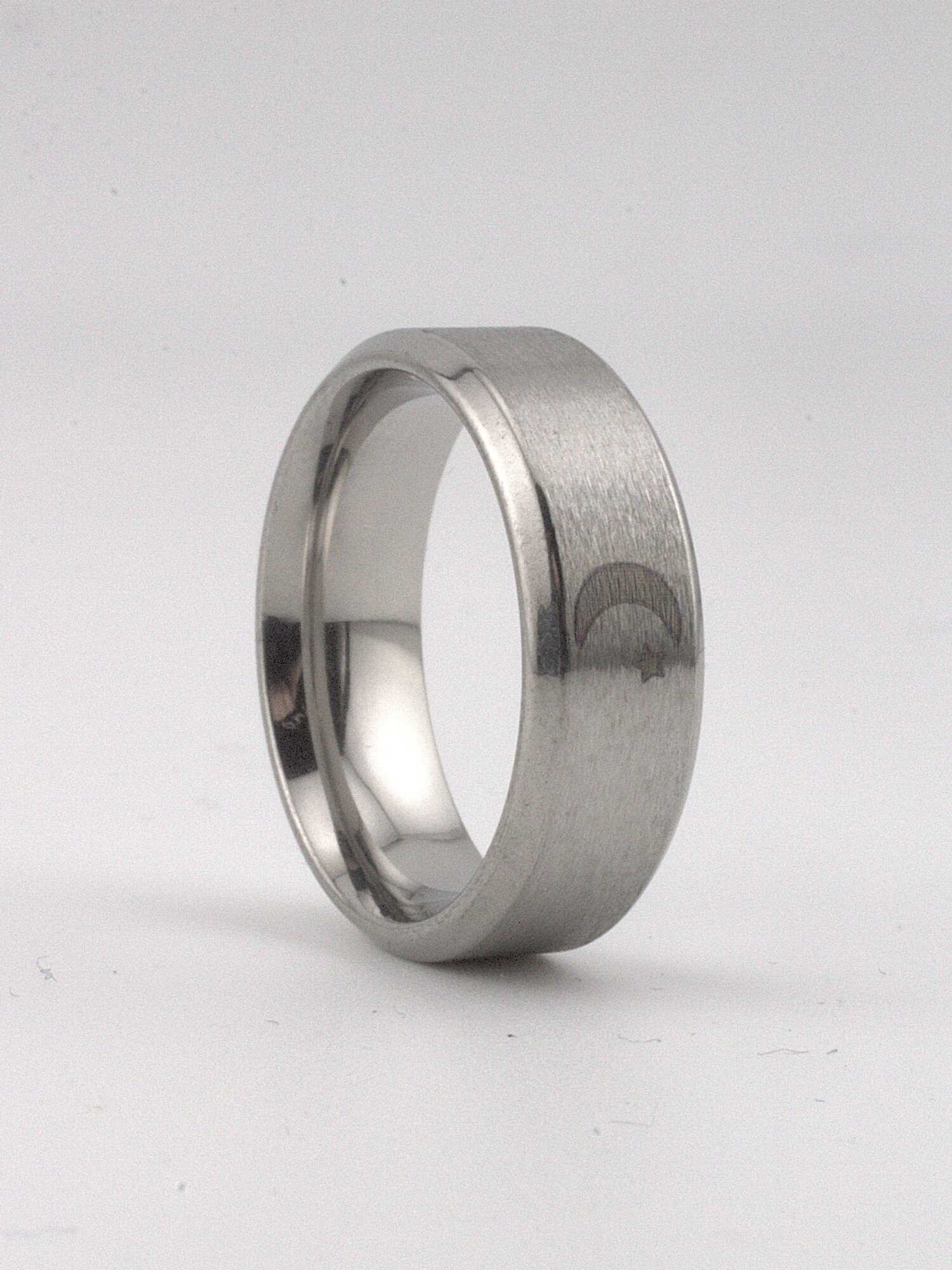 Кольцо, размер 20, ширина 6 мм, серебряный — фото 1