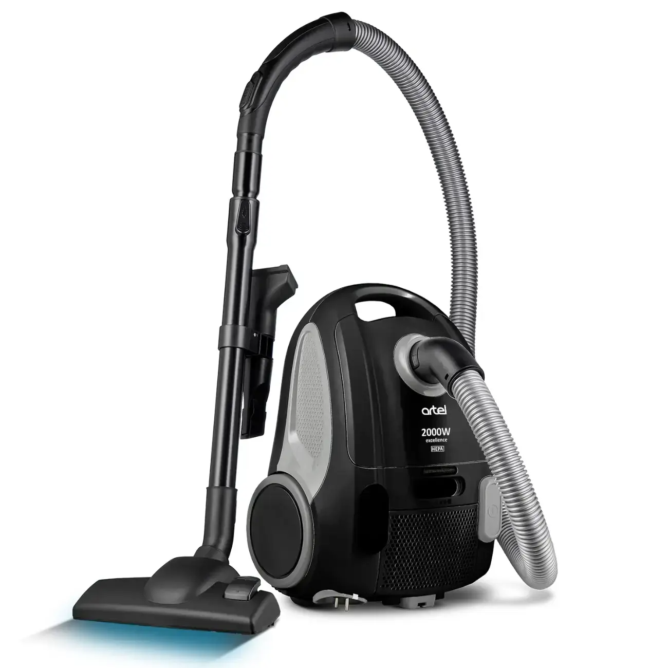 Пылесос Artel VCB 0120, мощность 2000 Вт, объем пылесборника 3,5 л, черный — фото 1