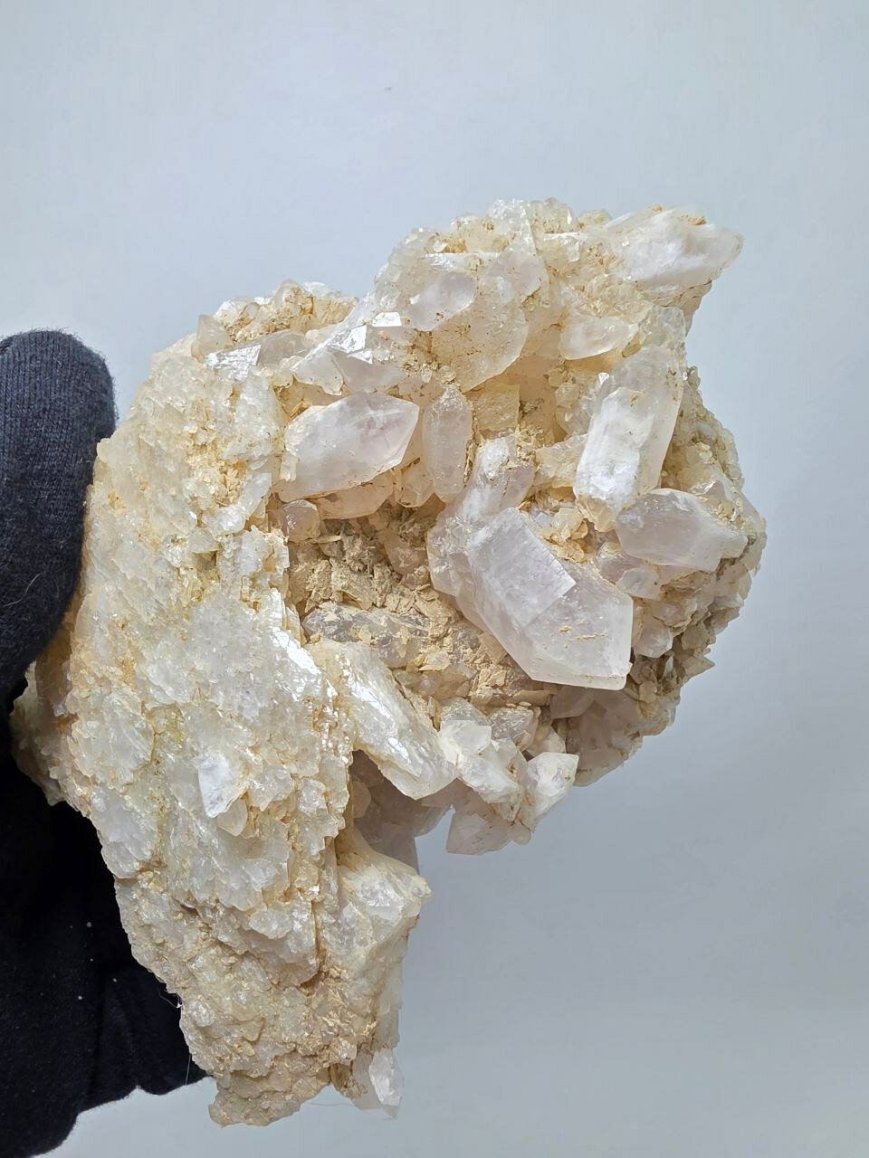 Друза кварца 135 мм, 526 г.