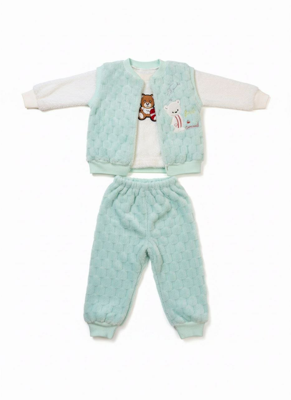 Комбинезон , размер 24-30 мес, голубой, — фото 1