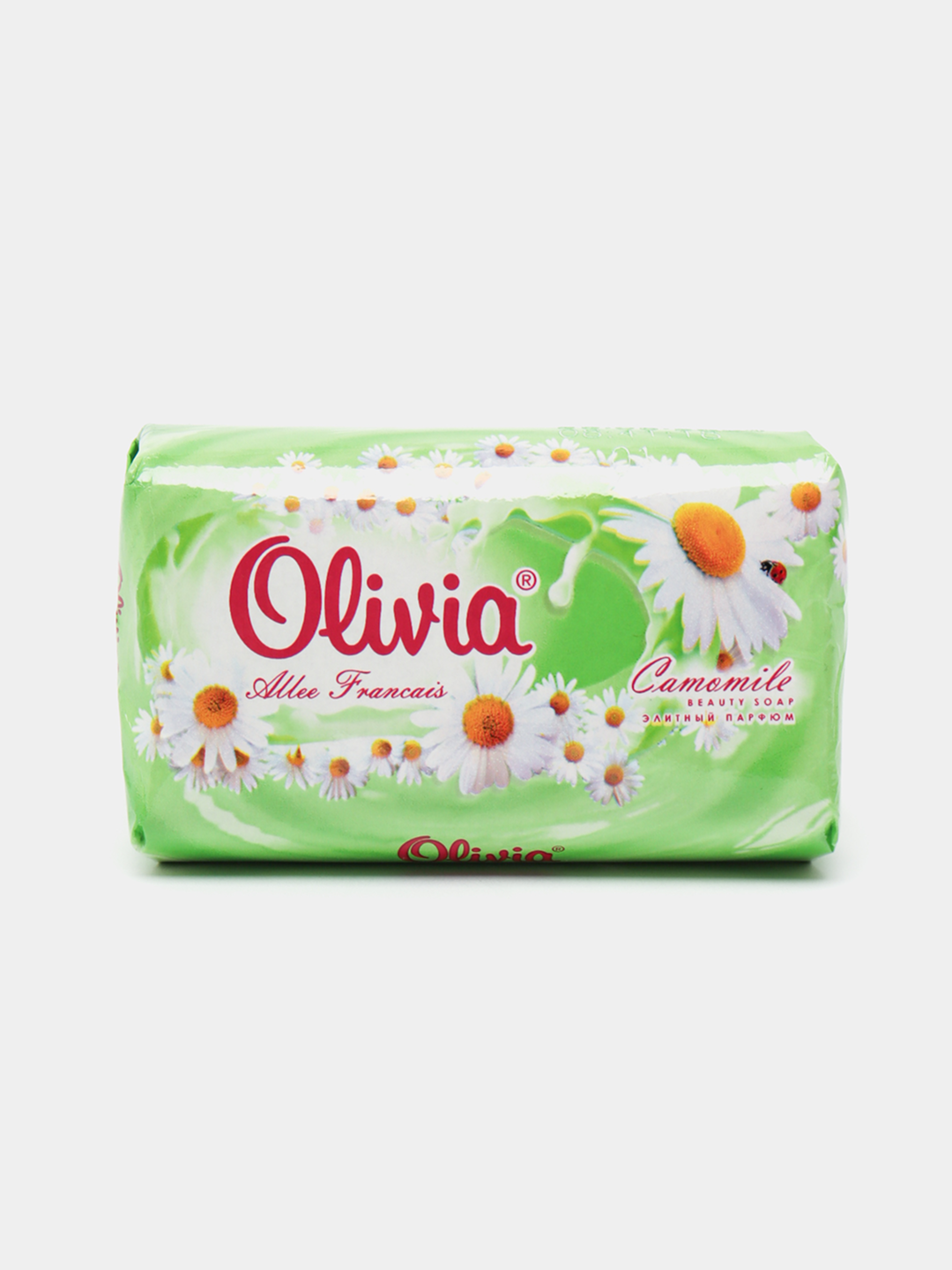 Мыло Olivia Allee Francais, с ароматом ромашки, туалетное, 90 г — фото 1