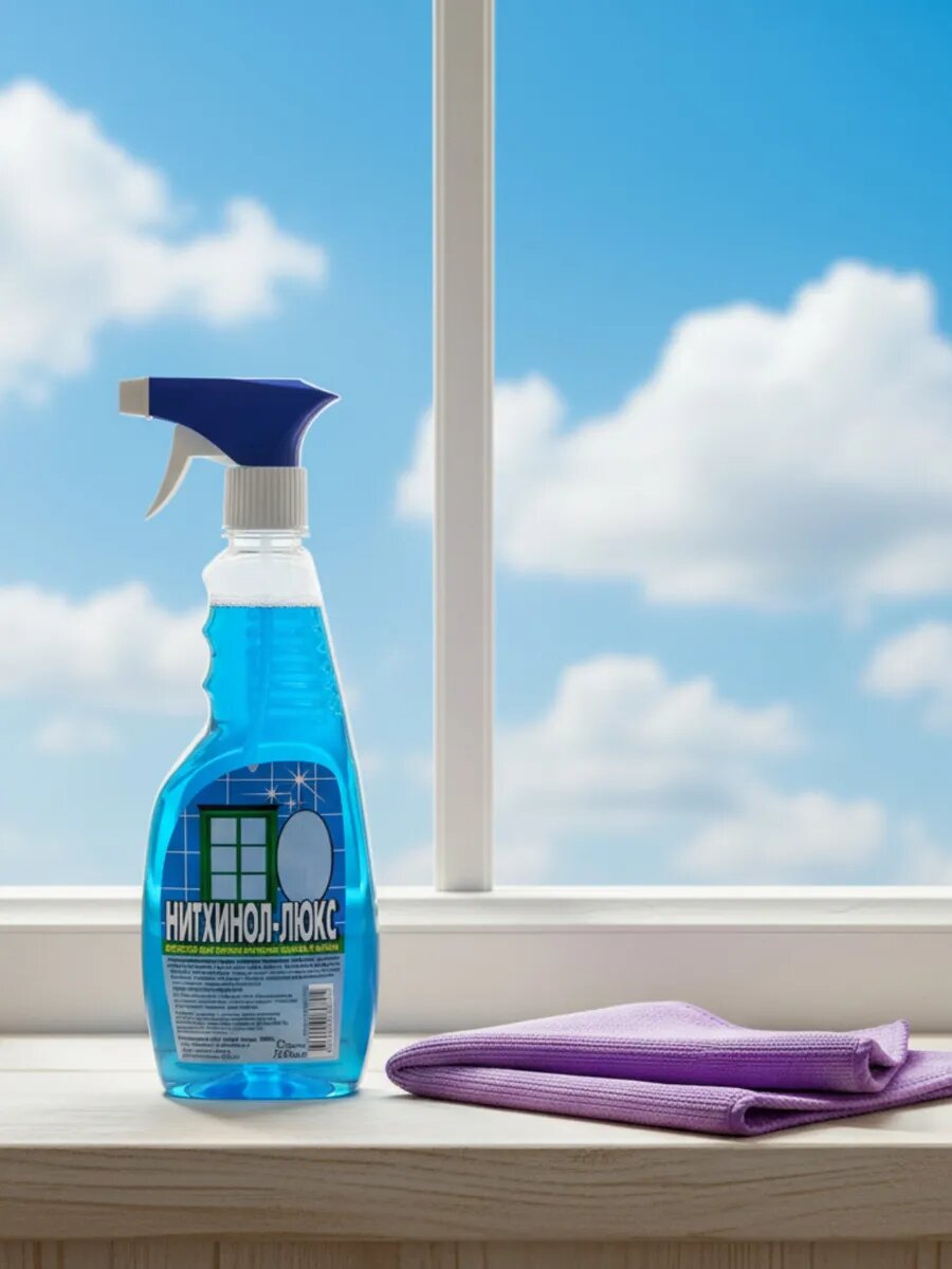 Средство для мытья стекол и зеркал набор 12 шт — фото 1