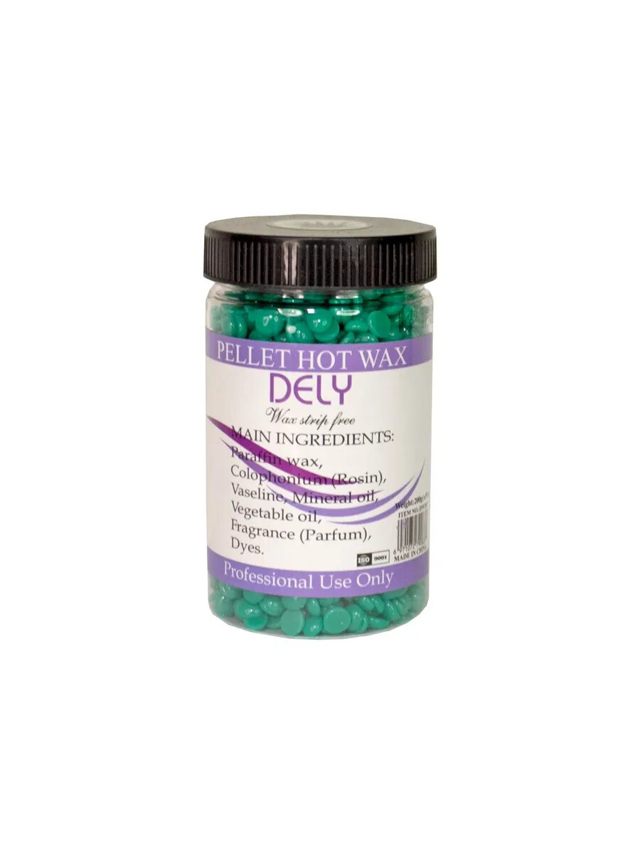 DELY Горячий воск для депиляции 200 гр гранула Aloe vera