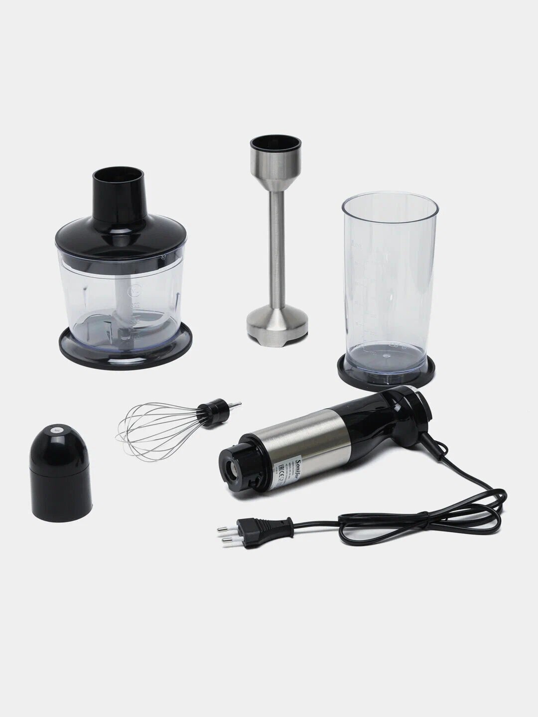 Погружной блендер, миксер, измельчитель, Sonifer SF-8081, 3 в 1 — фото 1