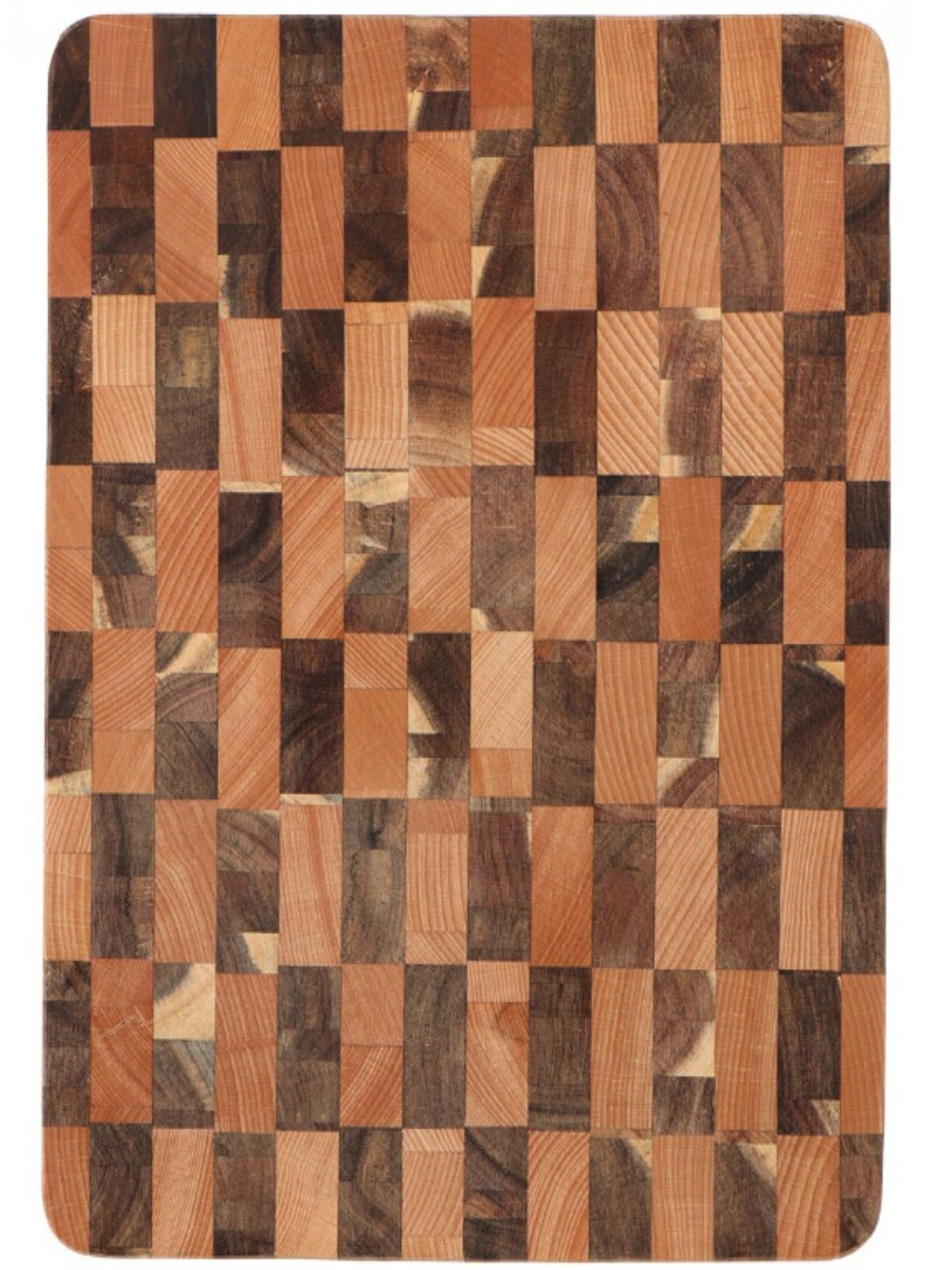 Доска разделочная из дерева акации, 37.8х28х3 см — фото 1