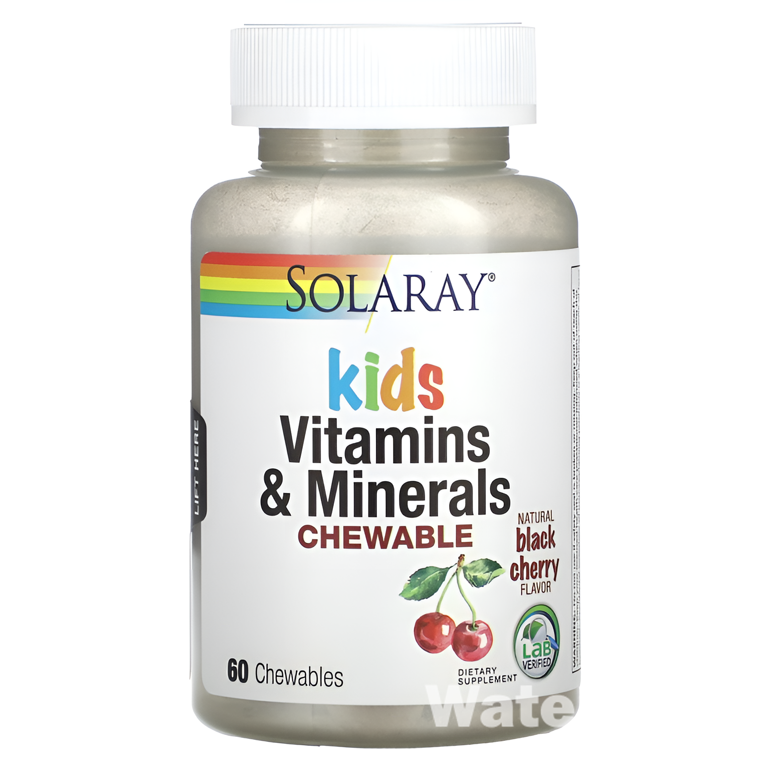 Мультивитамины для детей Multivitamin Kids Solaray N60 — рост, иммунитет и здоровье всех систем