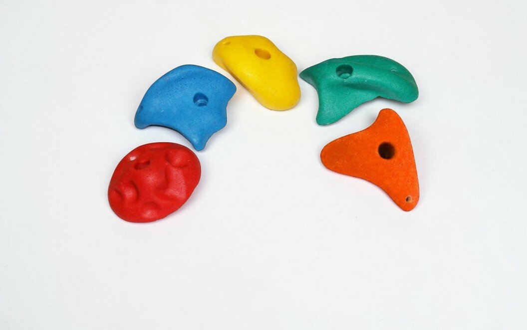 Зацепы для скалодрома малые Kampfer набор по 5 шт, для использования на скалодромах