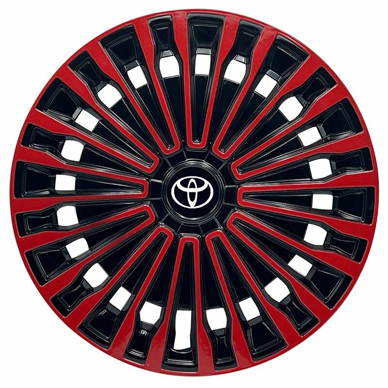 Колпаки ступиц колес Toyota для Vios FS, новых и старых моделей Corolla, Yaris 15inch 14inch, защитный кожух стального обода.