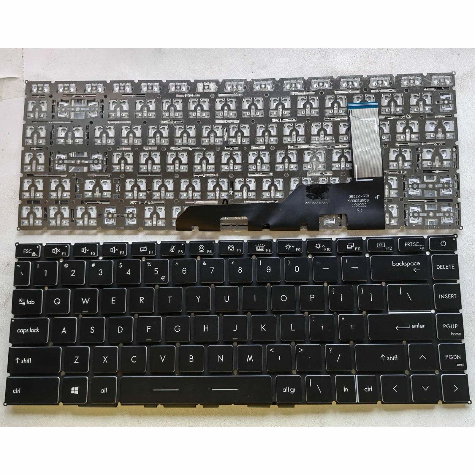 Американская раскладка клавиатуры для ноутбуков MSI MS-14C2 MS-16V4 MS-1543 Modern 14 B11MOU/15 клавиатура ноутбука