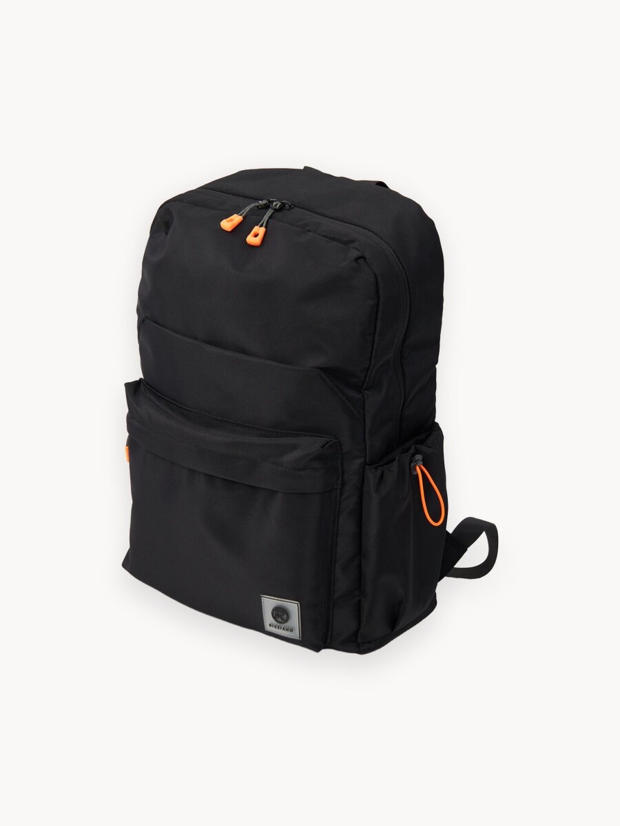 Рюкзак мужской городской спортивный школьный туристический Rizziano, черный глубокий