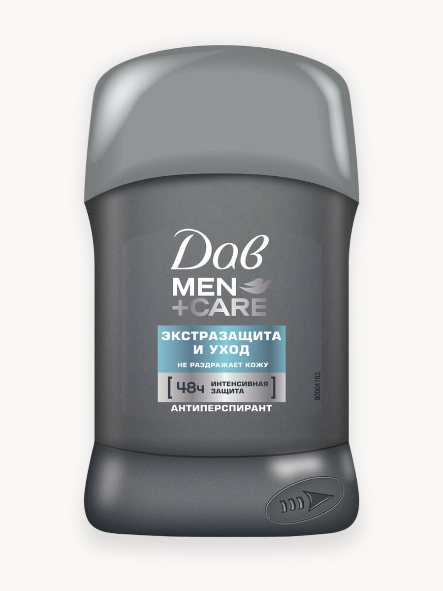 ДАВ Дезодорант антиперспирант мужской стик твердый Экстразащита и уход 50 мл