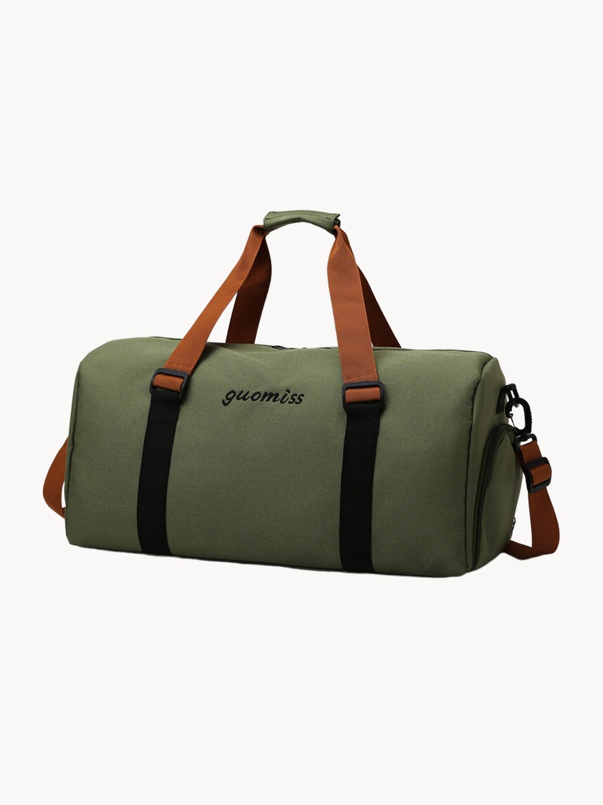 Сумка спортивная STARRKO, 35 л, 24х52х23 см, ручная кладь, зеленый,