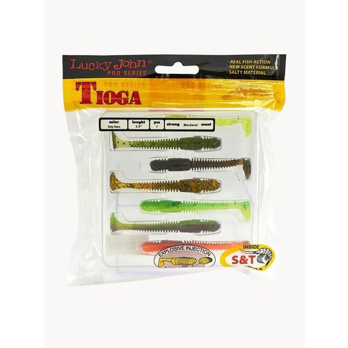 Набор оснащенных приманок Lucky John Tioga