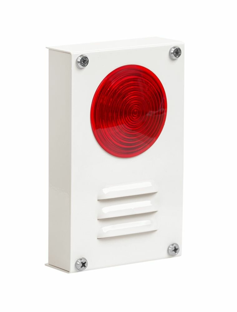 Оповещатель свето-звуковой Марс 220 КУ (красный 220В) — фото 1