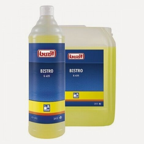 Изображение товара Сильнодействующее средство для генеральной уборки кухни рН 13 Buzil G435 Bistro, 1 л