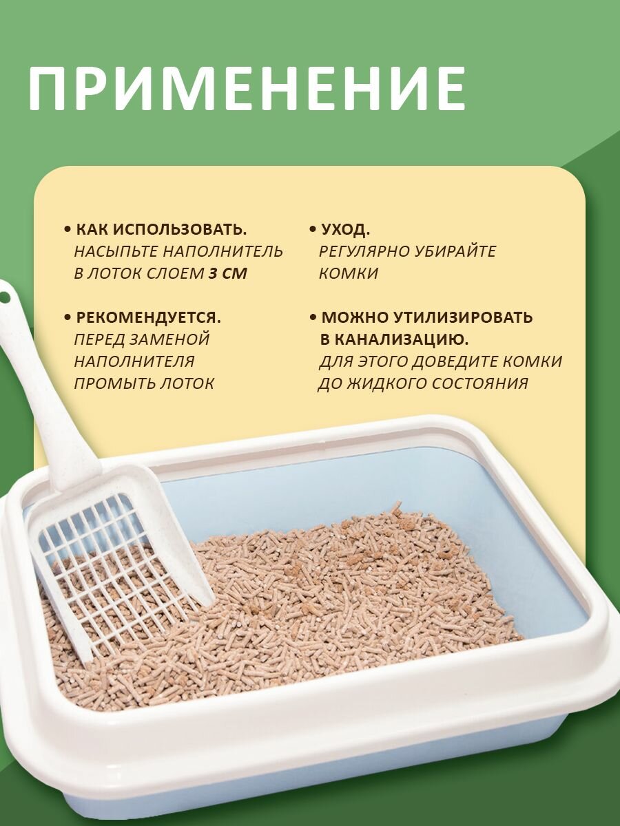 Наполнитель для кошек MC9001 с тофу — фото 1