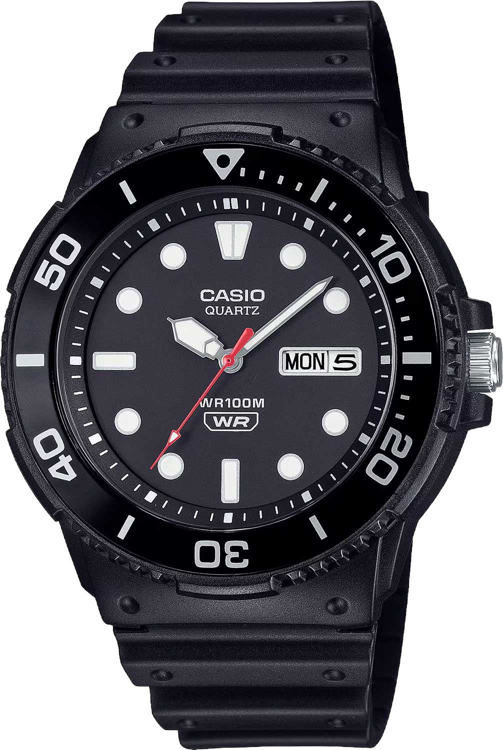 Наручные часы CASIO, черный/черный
