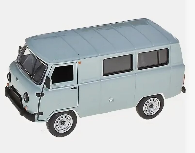 Игрушка машинка металлическая УАЗ Буханка металлическая масштаб 1:38 — фото 1