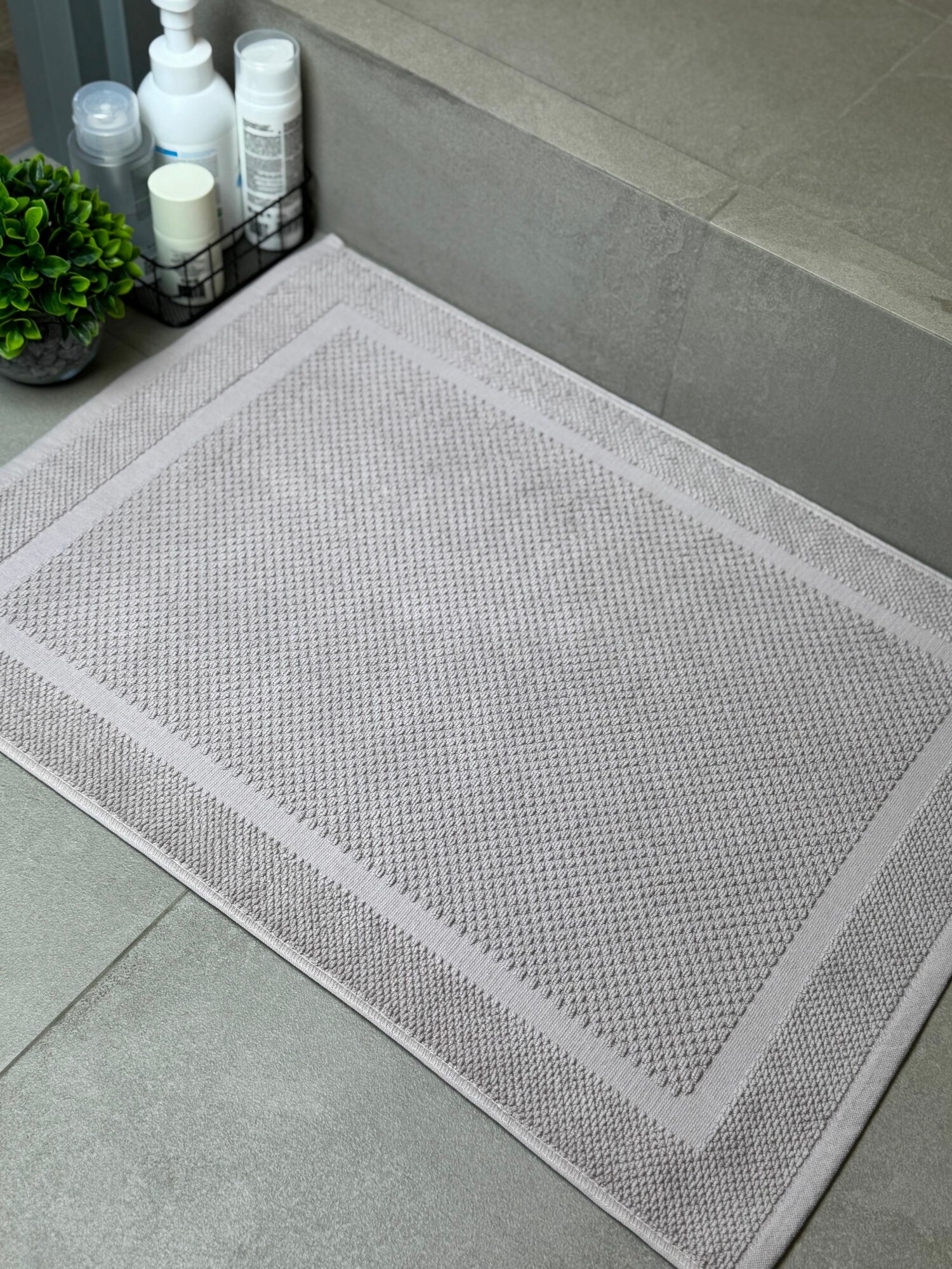 Коврик для ванной (50х70см) Хлопок — фото 1