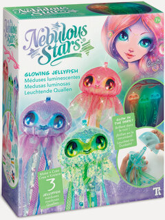 Изображение товара Серия Coralia: Подарочный набор для творчества Nebulous Stars"Сверкающие медузы" заготовки, ленты, наклейки 11306_NSDA