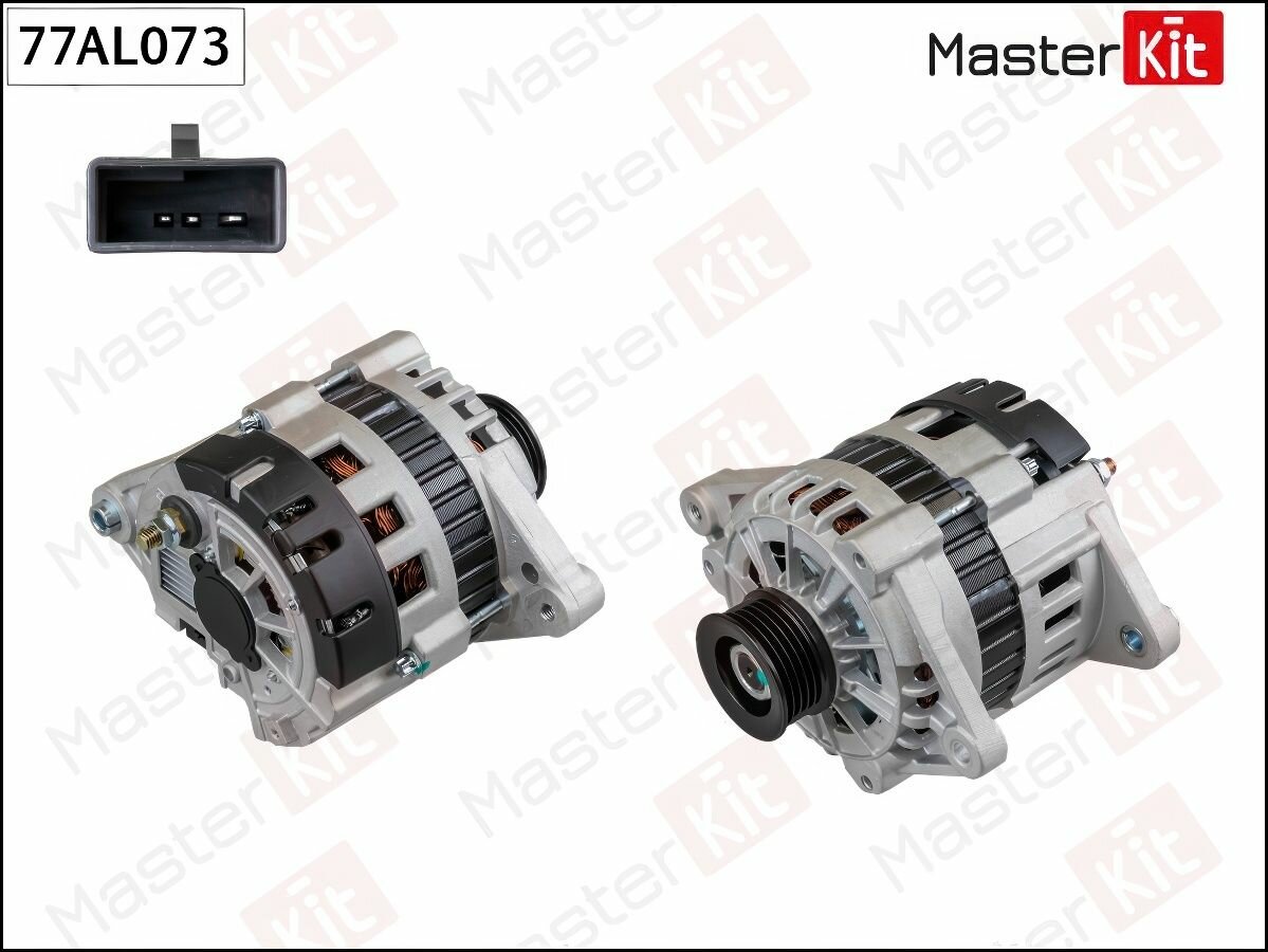 Генератор для Шевроле Ланос, Реззо, Дэу Ланос Сенс 77AL073 MASTERKIT