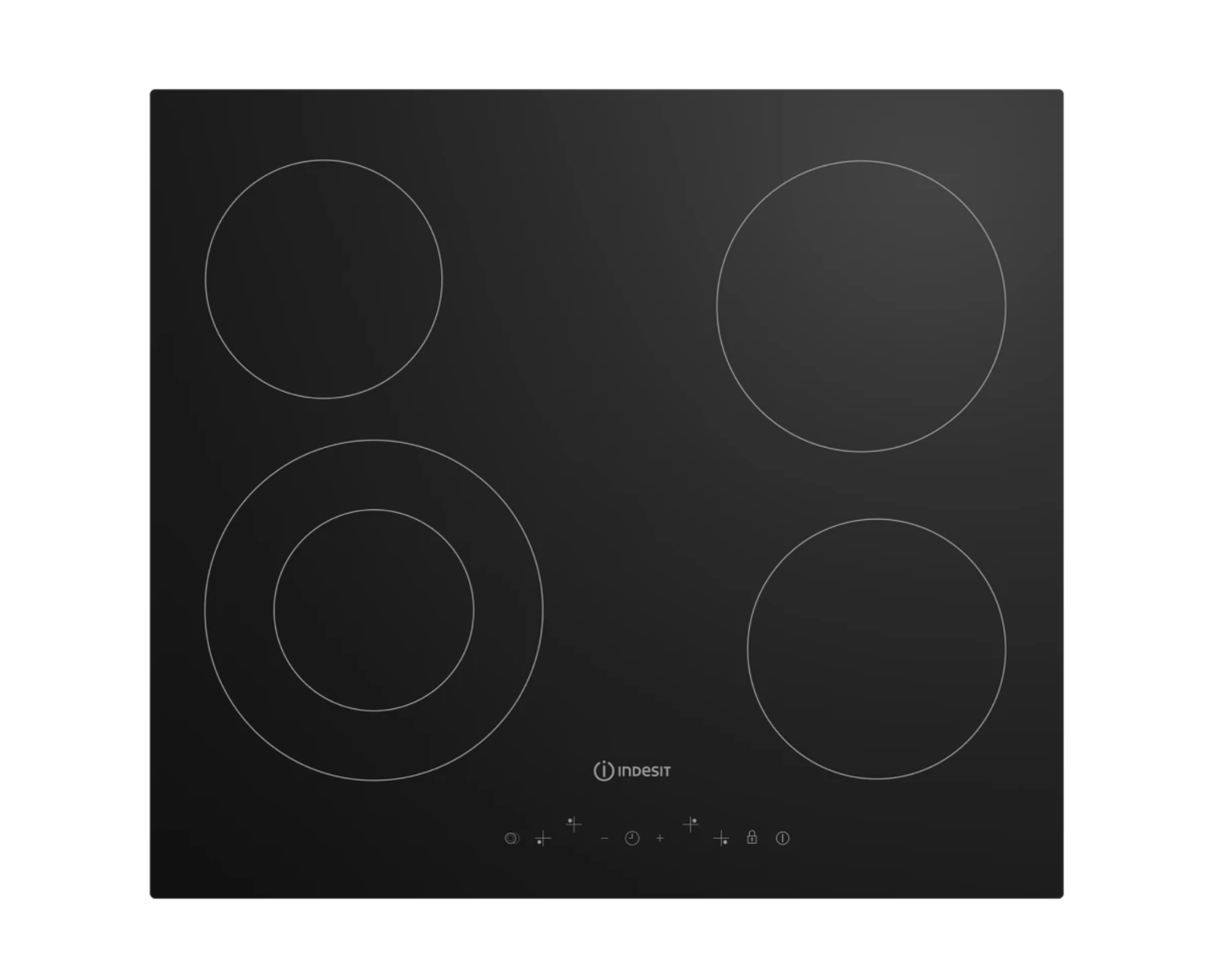 Варочная поверхность электрическая INDESIT IRT 260 черный (869890400020)