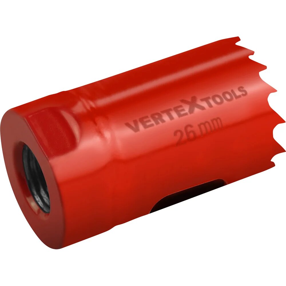 Изображение Коронка биметаллическая по металлу 26 мм vertextools 2525-26