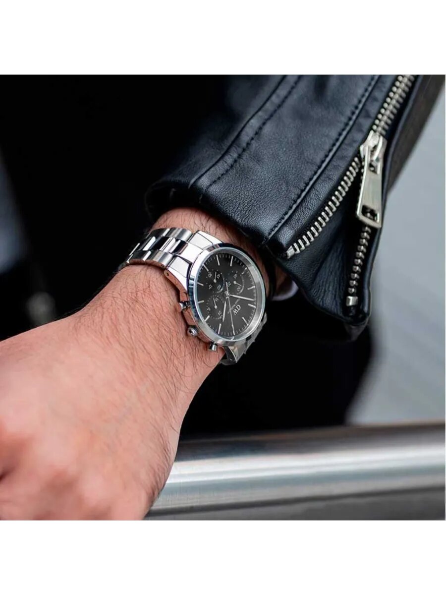 Наручные часы Daniel Wellington, серебряный — фото 1