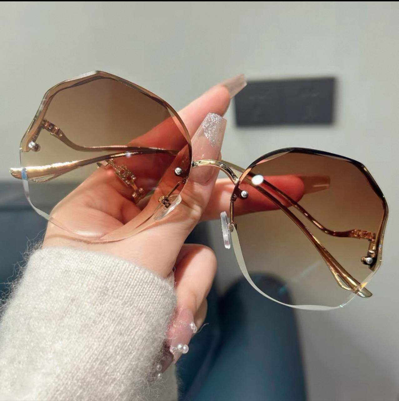 Солнцезащитные очки , черный — фото 1