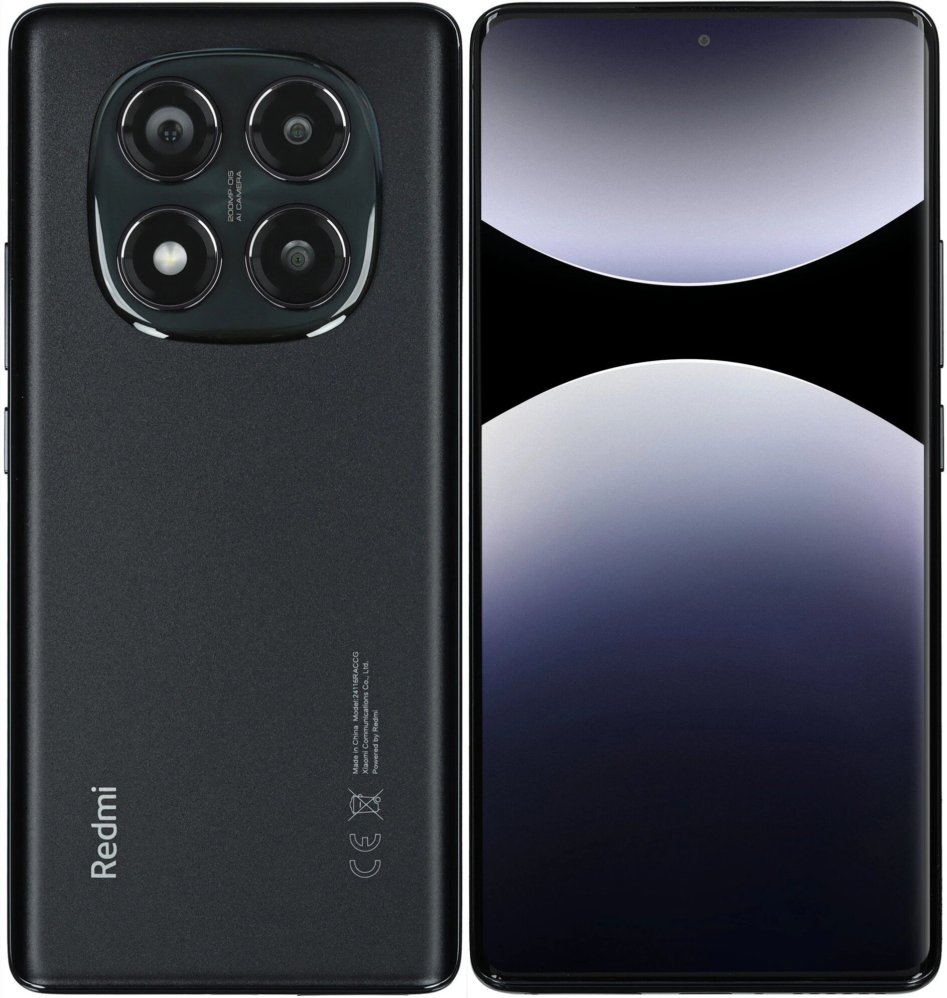 Смартфон Xiaomi Redmi Note 14 Pro 4G 12/256GB, черный (EU)