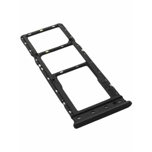 Держатель сим карты / Sim слот / сим лоток Infinix Hot 30i X669 черный