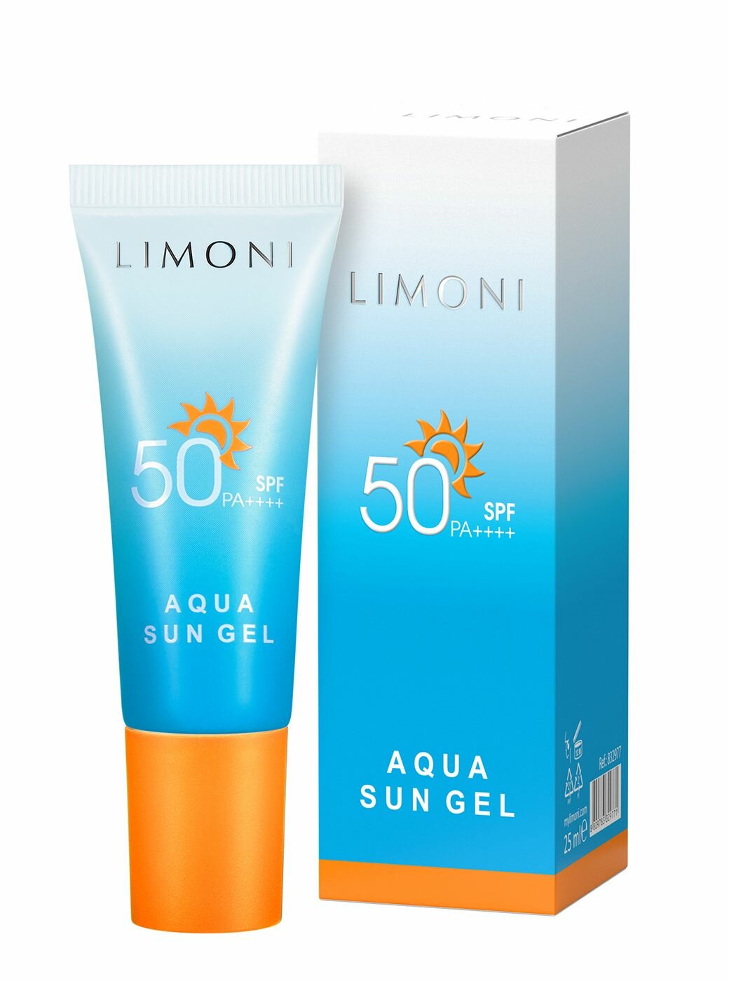 Картинки LIMONI Солнцезащитный крем-гель Aqua Sun Cream SPF 50+РА++++, 25 мл