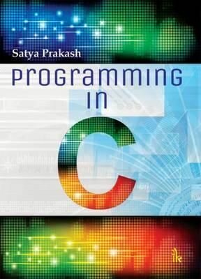 Programming In C 9789384588779