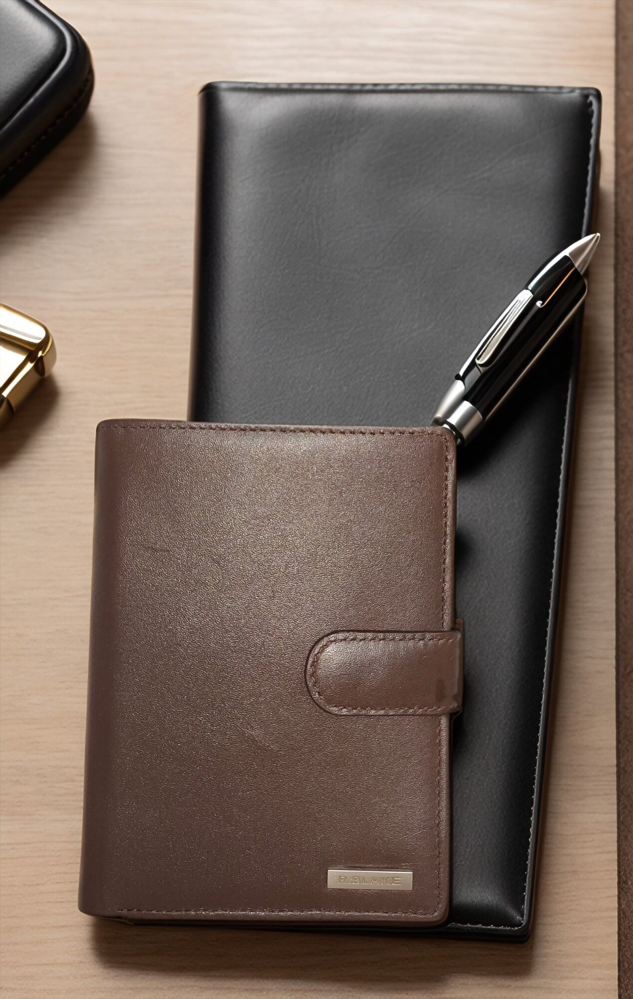 Портмоне Esse  коричневый