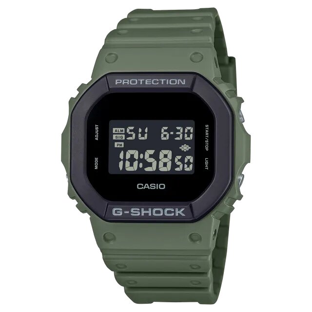 Наручные часы CASIO G-Shock, зеленый