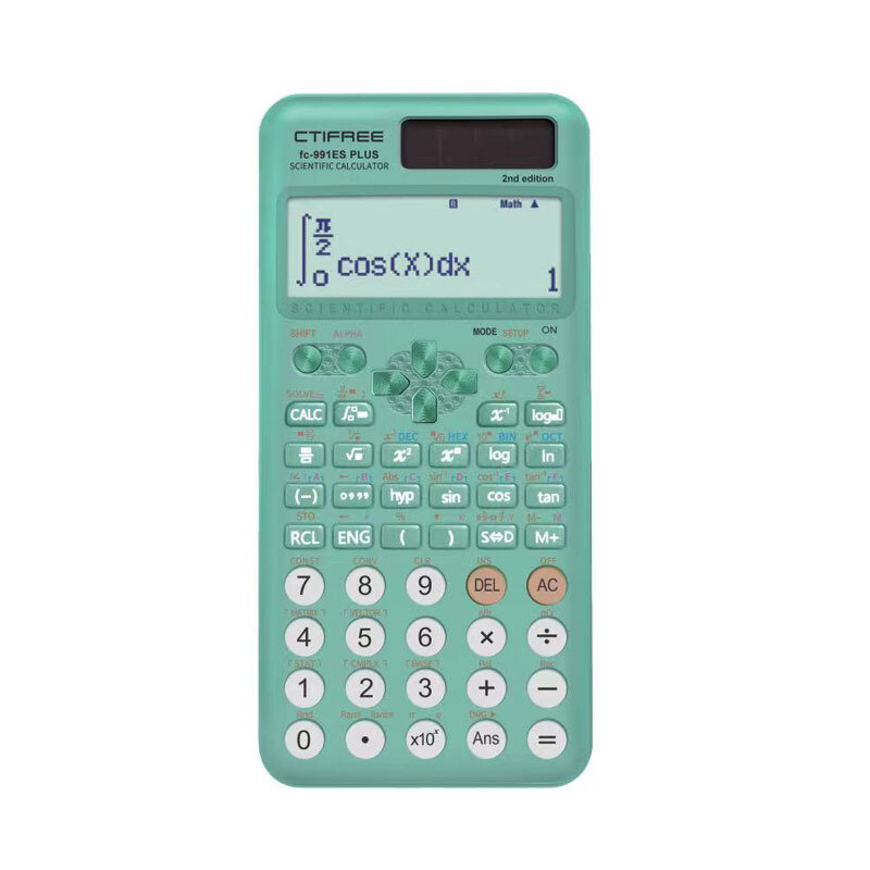 Калькулятор FX991ESPLUS, 2-функциональная, научная, для международной торговли
