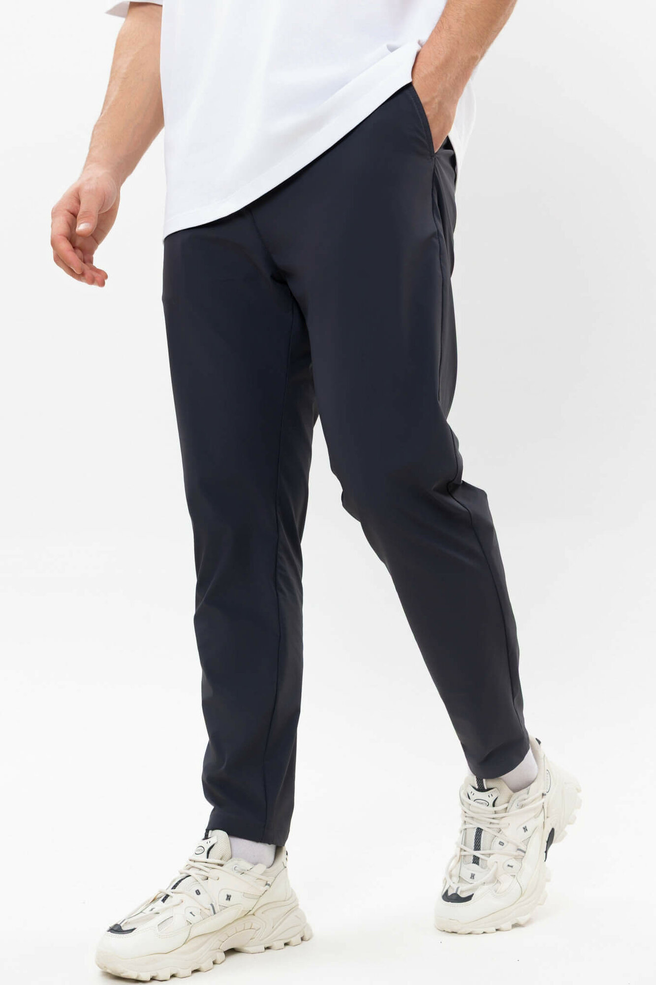 Брюки джоггеры TERRA PRO, размер 32, dark grey — фото 1