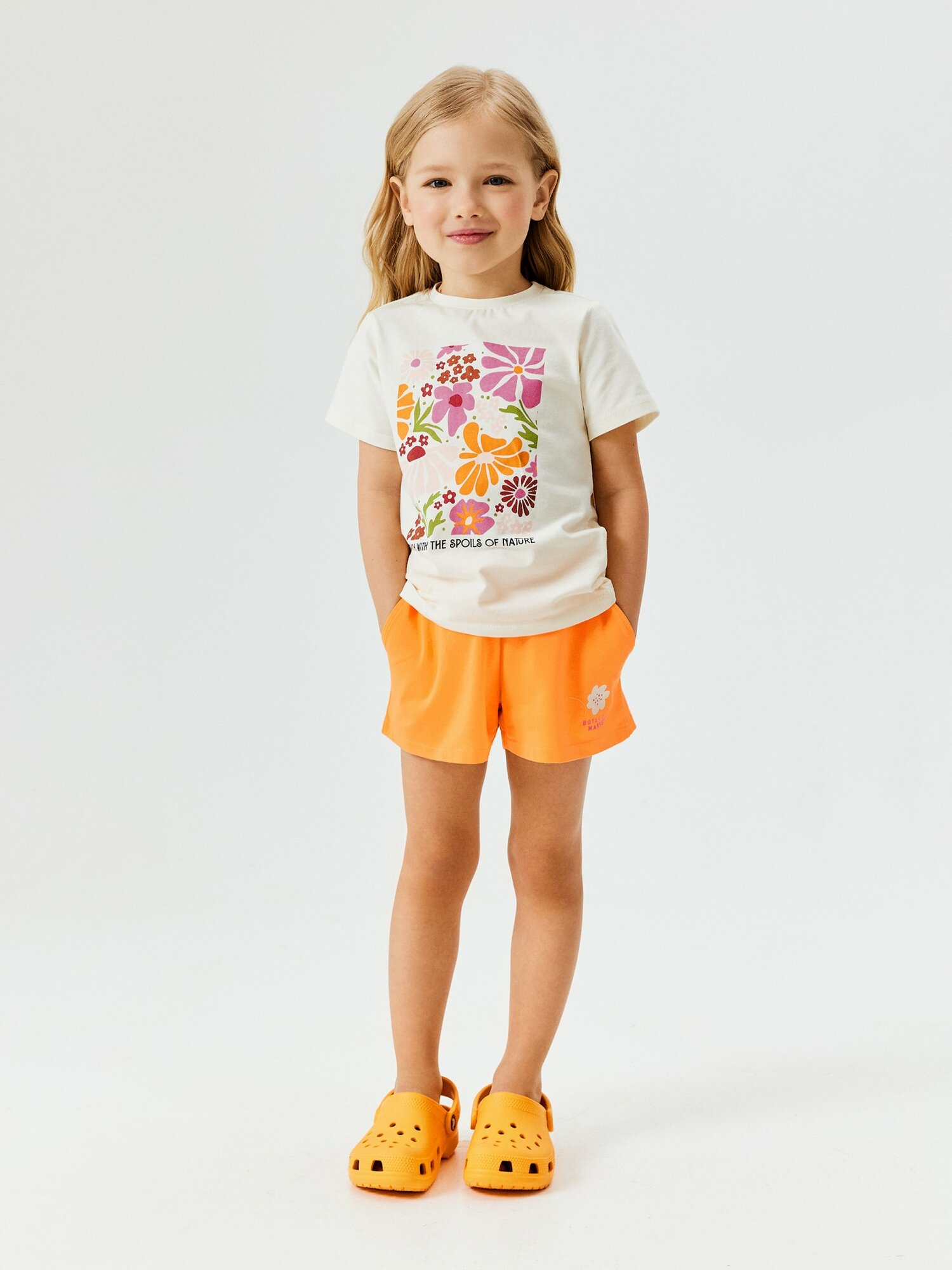 Шорты Acoola размер 98 оранжевый