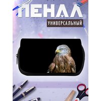 Пенал косметичка красный коршун хищная птица