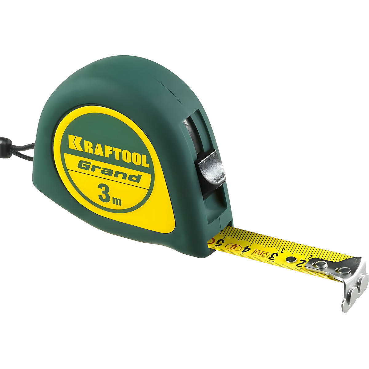 Рулетка 3 м х 16 мм KRAFTOOL Autostop 3412-3-16