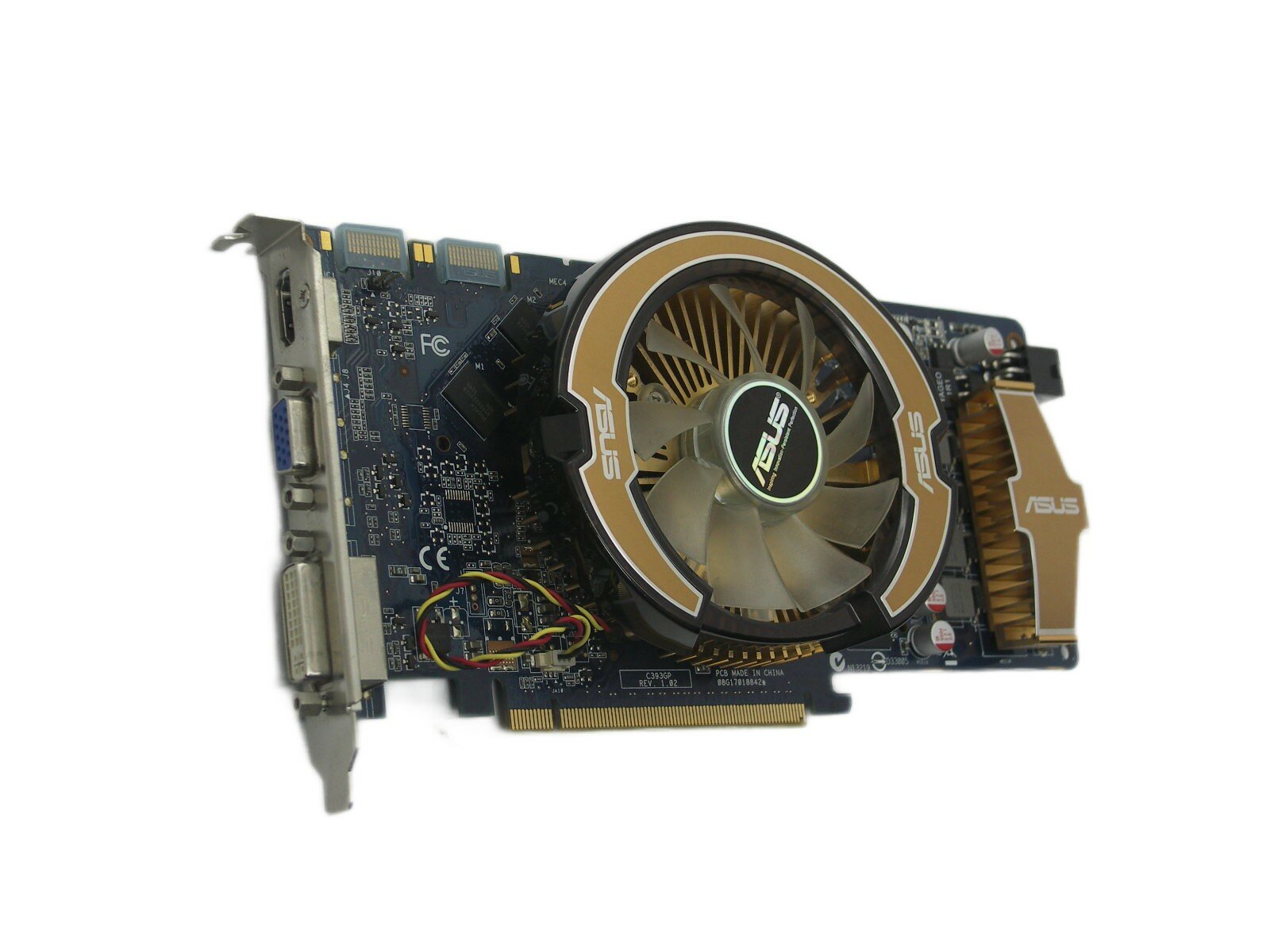 Видеокарта 512Mb GeForce 250 GTS, PCI-E, ASUS ENGTS250 DI/512MD3/A