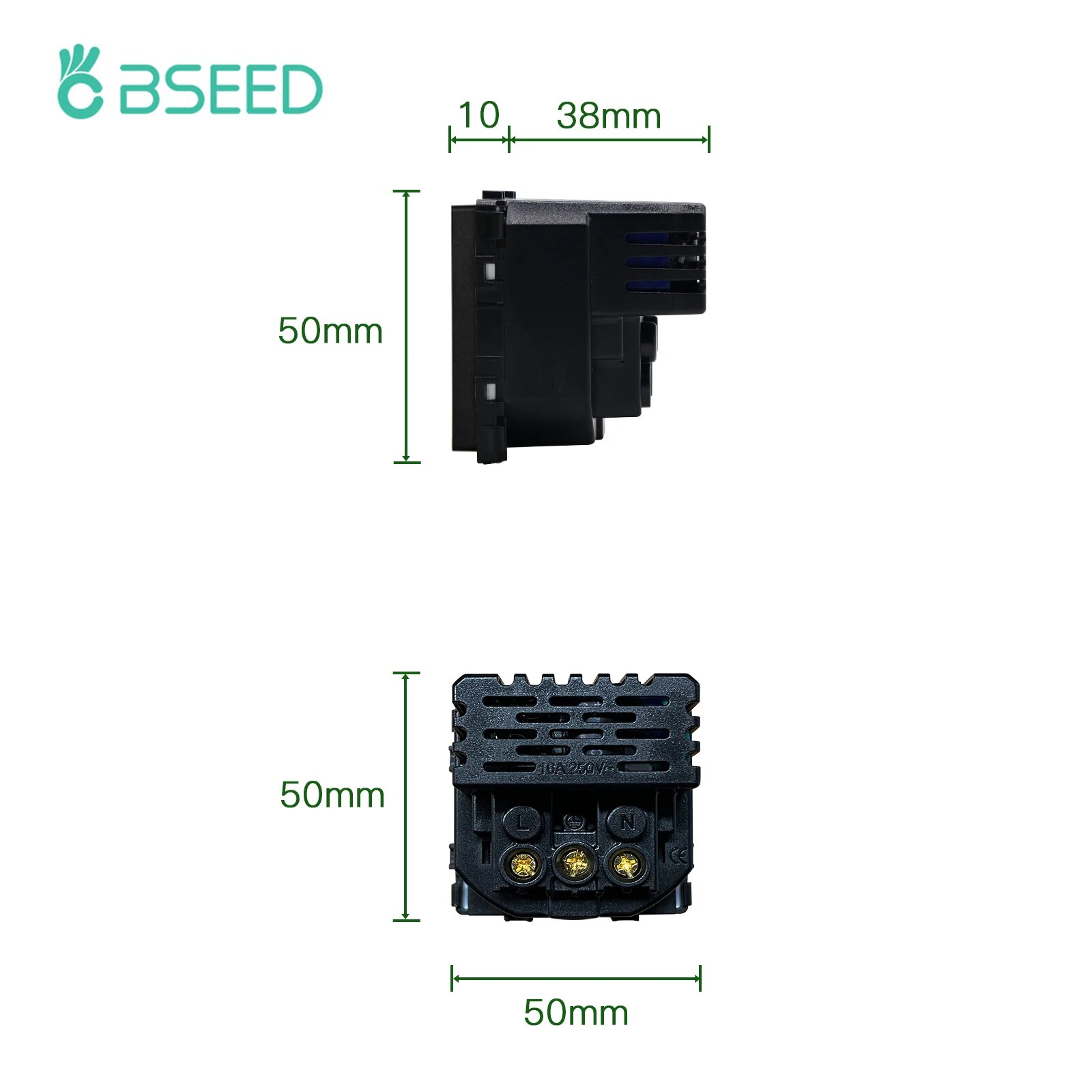 Умная розетка BSEED Zigbee с USB Type-C 20Вт — фото 1