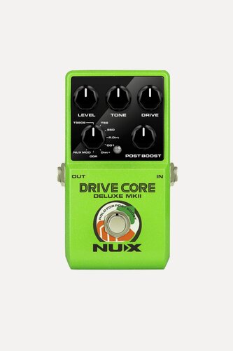 Изображение товара NCO-2 Drive Core Deluxe MKII Педаль эффектов, овердрайв с восемью разными эффектами, Nux