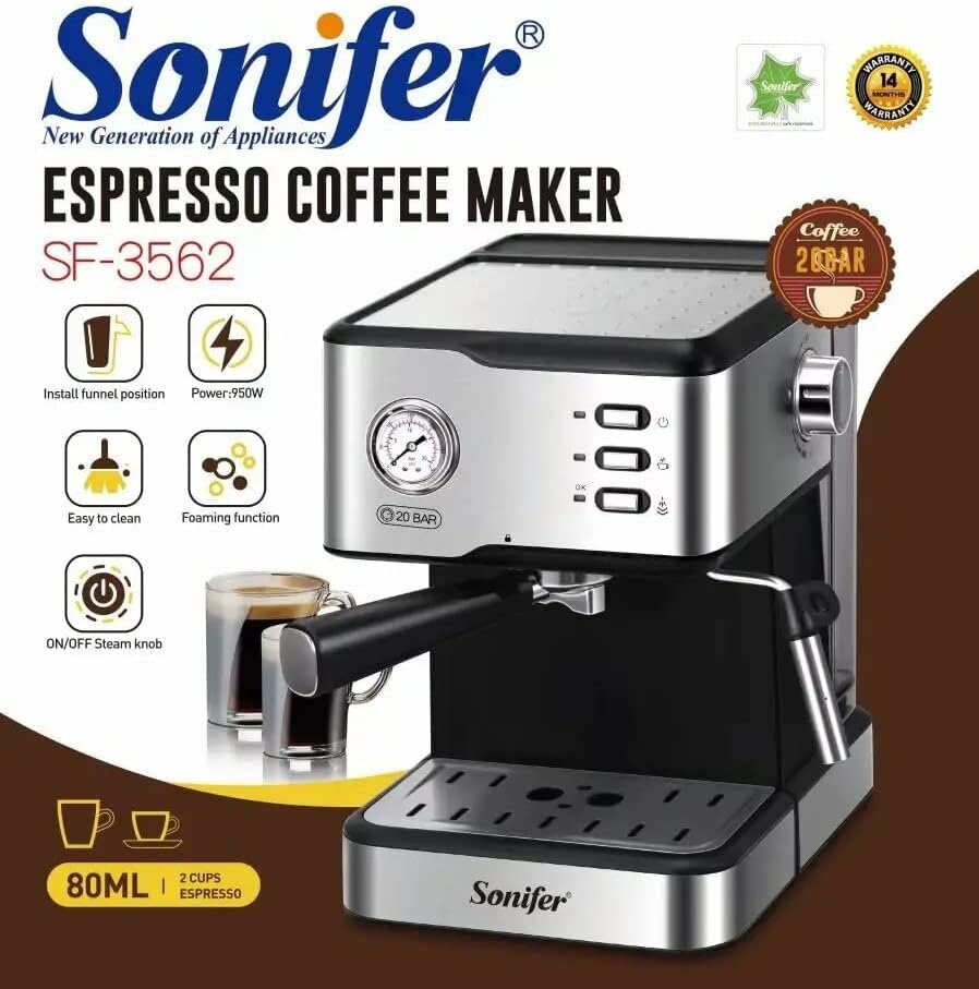 Кофе машинка Sonifer SF-3562 — фото 1