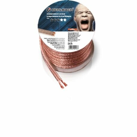 Акустический кабель Oehlbach Speaker Cable 2x15 mm clear 10.0m (D1C101)