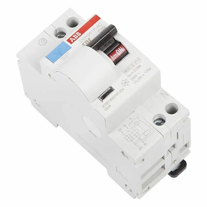 Дифференциальный автомат ABB DS941/DSH941R 2П 30 — фото 1
