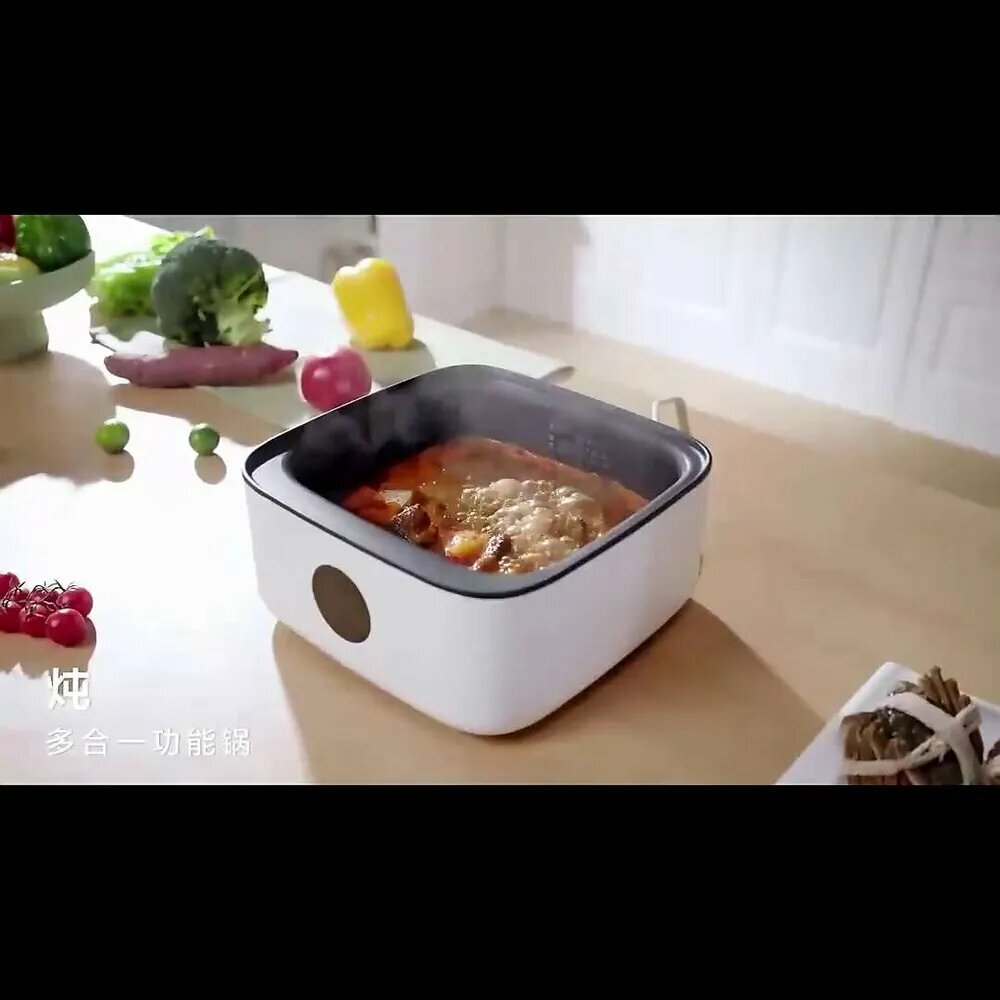 Картинки Xiaomi Пароварка электрическая MES02, белый, прозрачный