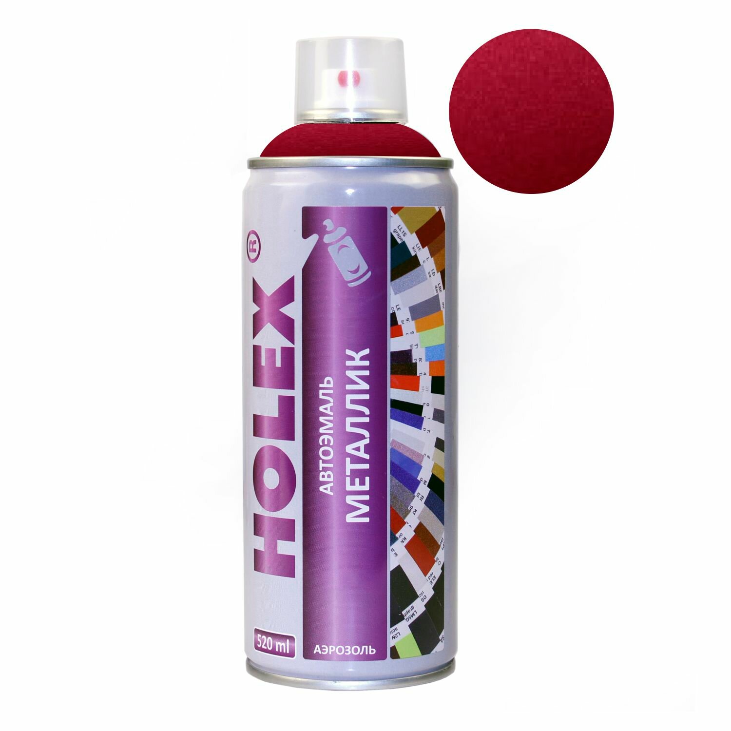 Краска аэрозольная HOLEX DAEWOO 74U SPINEL RED МЕ 520 МЛ HOLEX HAS90785 | цена за 1 шт