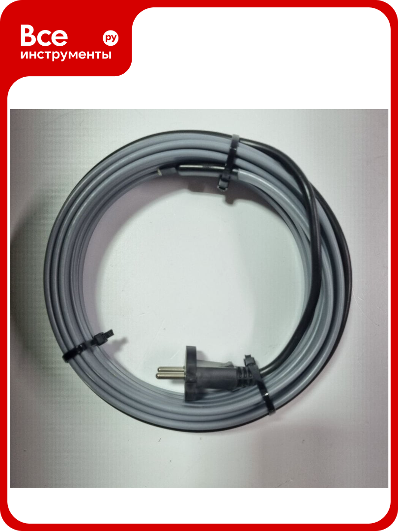 Комплект нагревательного саморегулирующегося кабеля Грейка SRL16-2 5 м 4031605