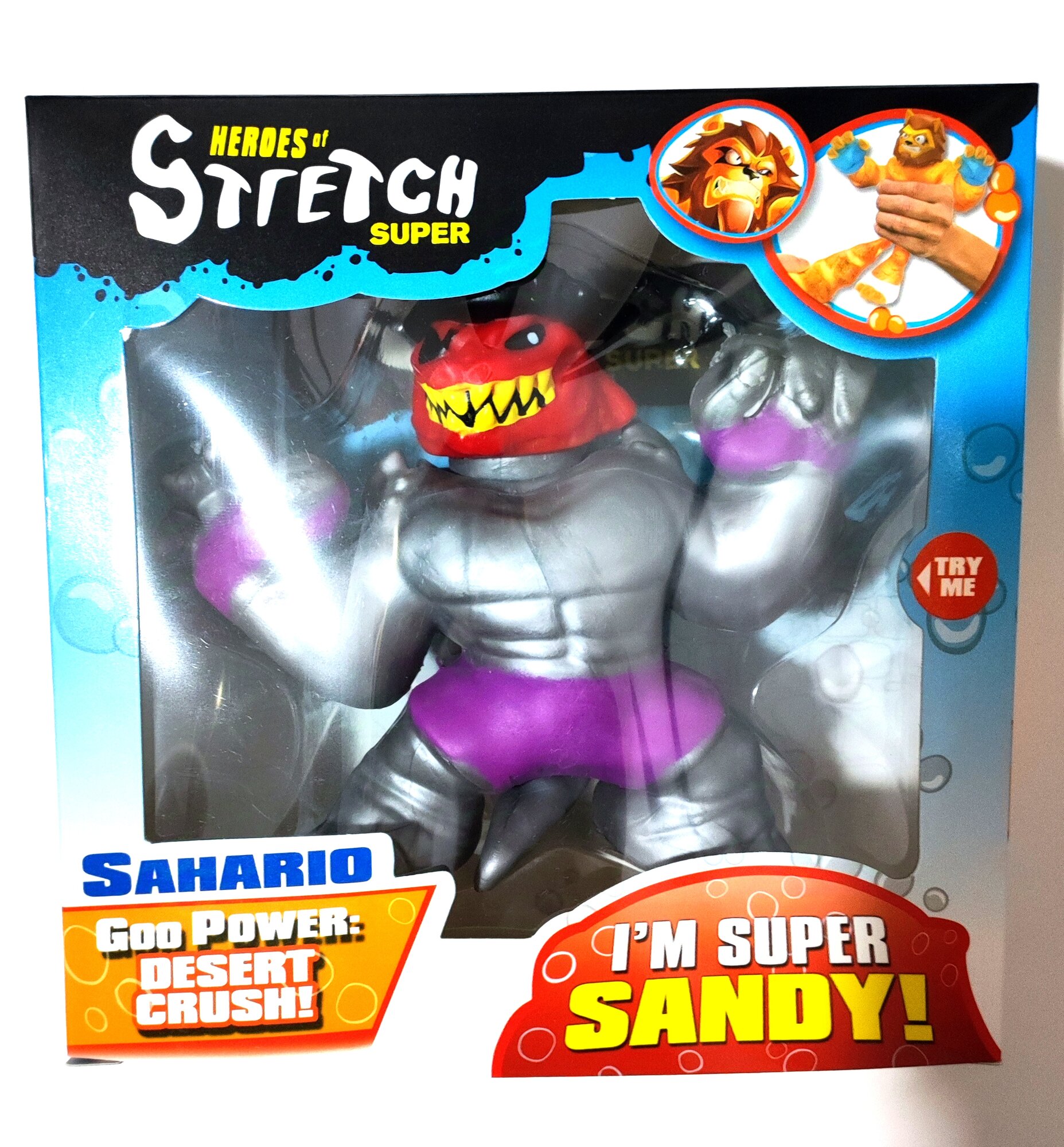 Собери их всех! Эксклюзив из серии монстров Stretch Super Heroe I am super sandy teeth